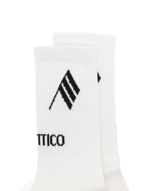 The Attico logo socks - White - zdjęcie produktu nr 2