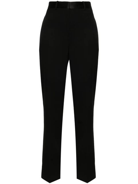 Victoria Beckham high-waist straight-leg trousers - Black - zdjęcie produktu nr 1
