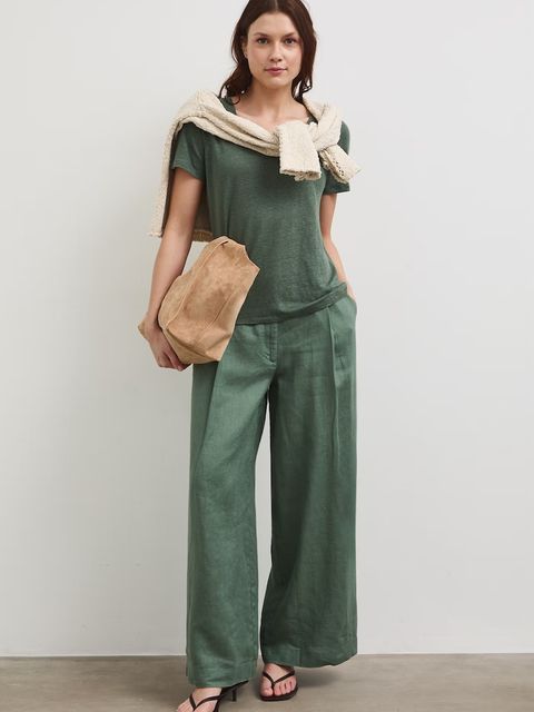 Medicine T-shirt damski lniany - zdjęcie produktu nr 2