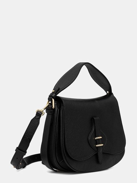 Coccinelle torebka skórzana MAVERY kolor czarny E1 U7F 18 01 01 - zdjęcie produktu nr 2