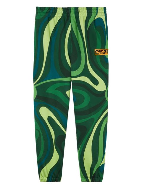 PUCCI fleece track pants - Green - zdjęcie produktu nr 1