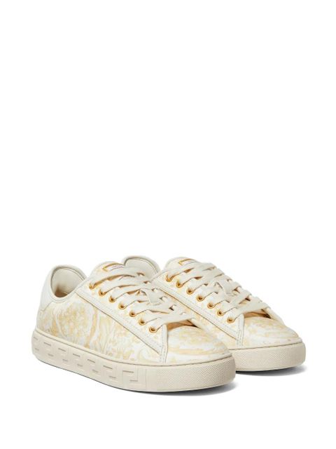 Versace Greca printed sneakers - Neutrals