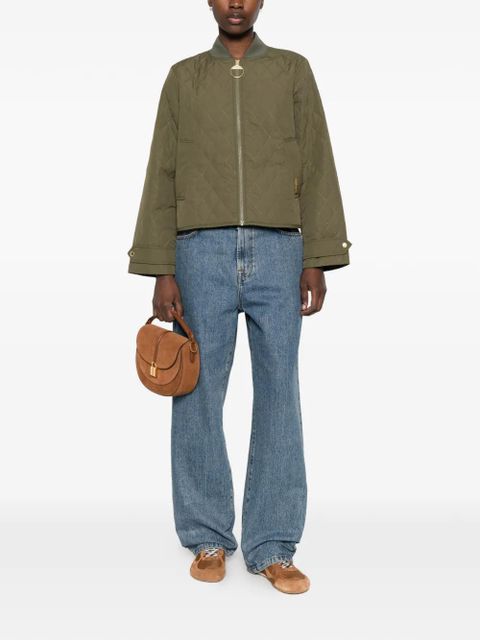 Barbour quilted zip-fastening jacket - Green - zdjęcie produktu nr 2