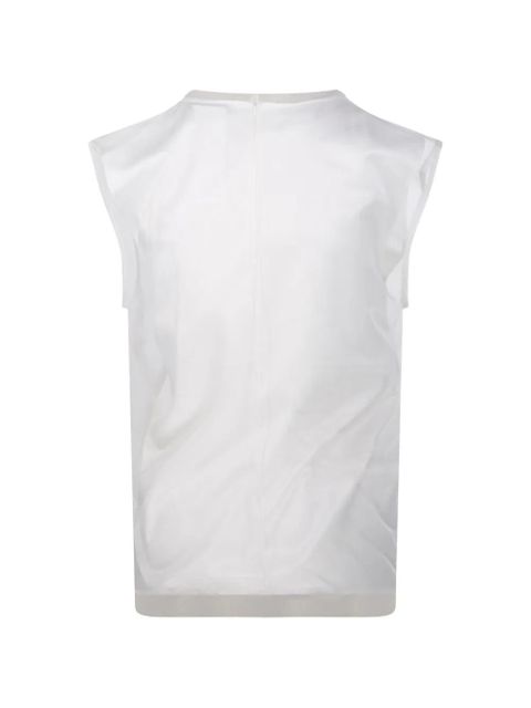 Sportmax floral-print top - White - zdjęcie produktu nr 2