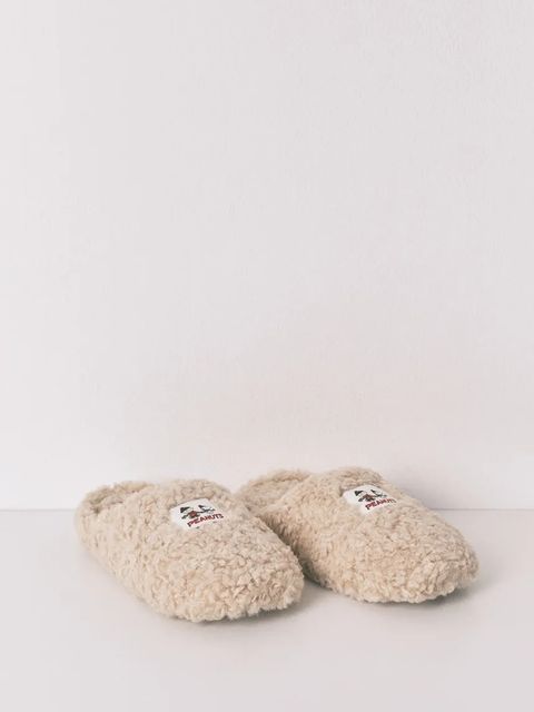 women'secret kapcie MULTI WILD RED kolor beżowy 4992597