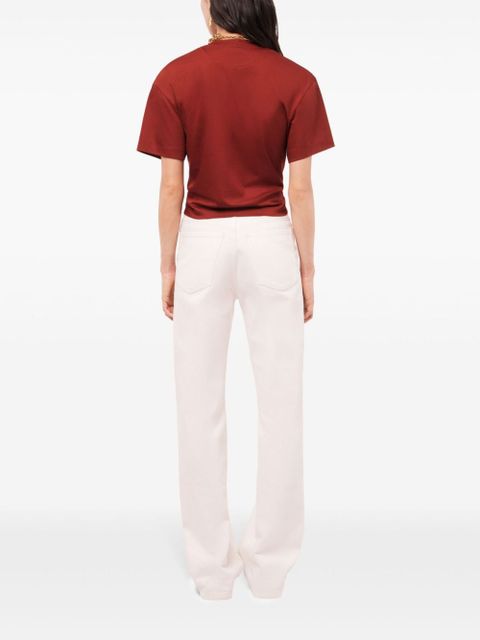 Rabanne paillette-embellished flared jeans - White - zdjęcie produktu nr 2