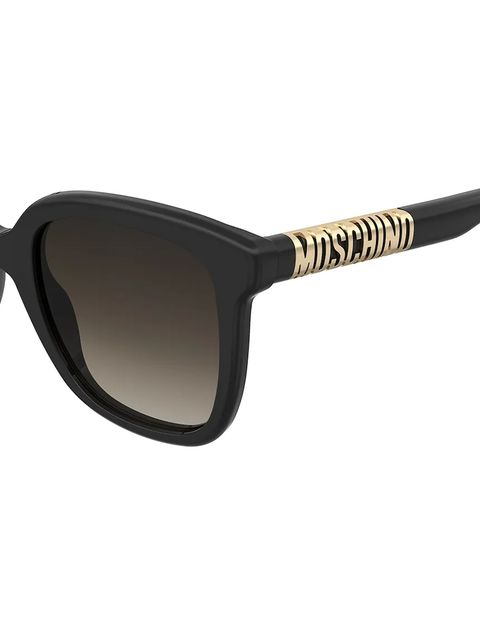 Moschino okulary przeciwsłoneczne damskie kolor czarny MOS178/S - zdjęcie produktu nr 2