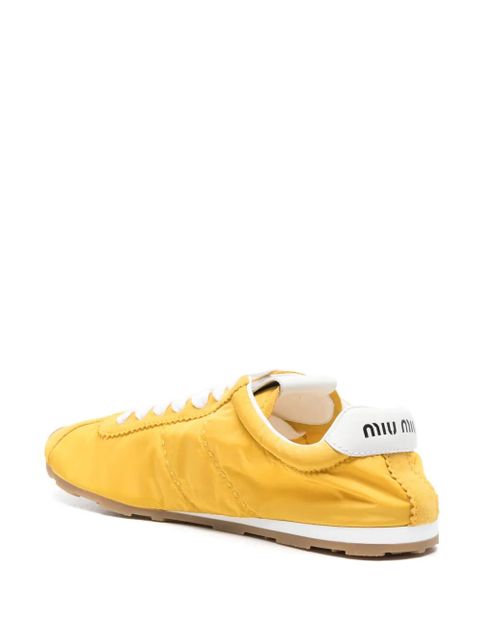 Miu Miu Plume sneakers - Yellow - zdjęcie produktu nr 2