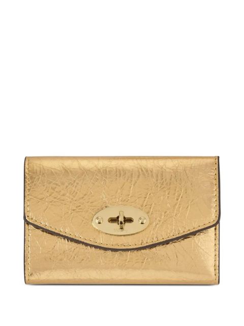 Mulberry Darley folded card wallet - Gold - zdjęcie produktu nr 1