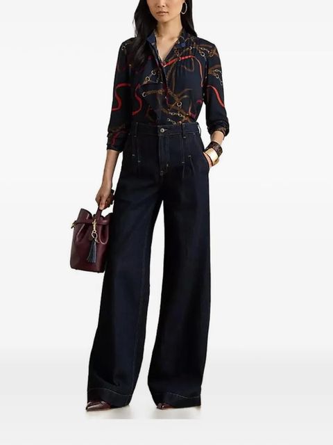 Lauren Ralph Lauren pleated jeans - Blue - zdjęcie produktu nr 2