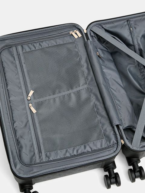 Guess walizka WILDER MEDIUM kolor szary TWHP74 52982