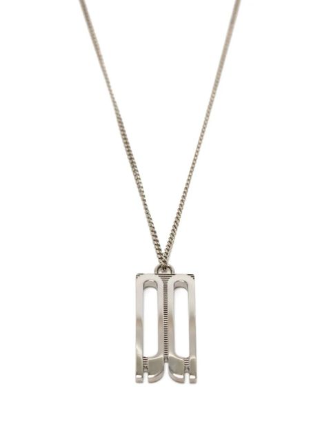 Victoria Beckham B Frame necklace - Silver - zdjęcie produktu nr 2