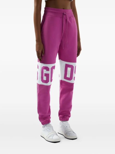 GCDS logo-print track pants - Pink