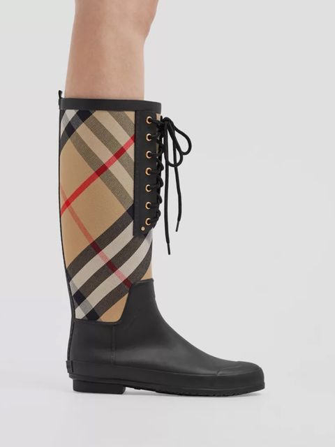 BURBERRY - Kalosze w kratkę