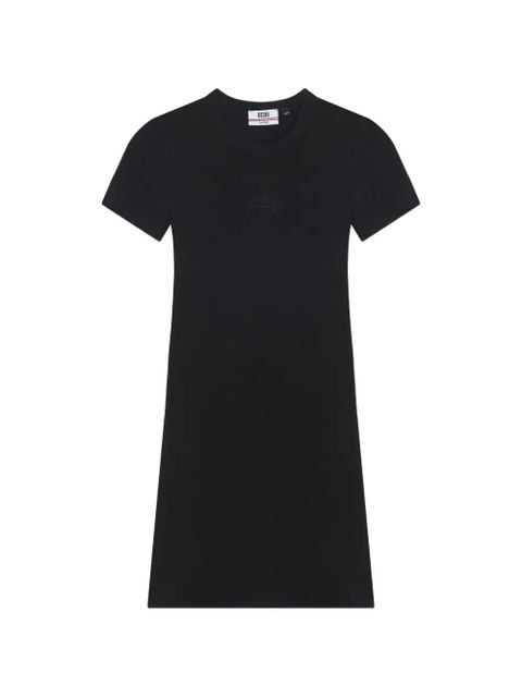 GCDS ribbed A-line dress - Black - zdjęcie produktu nr 1