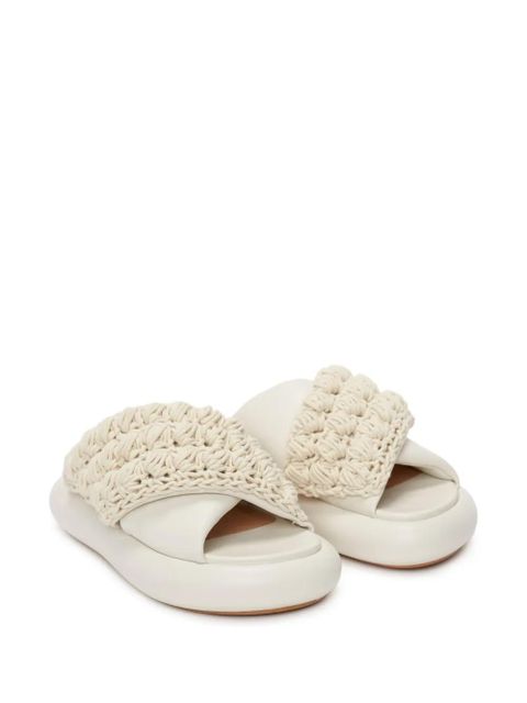 JW Anderson Popcorn Twist platform sandals - White - zdjęcie produktu nr 2