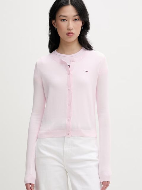 Tommy Jeans kardigan damski bawełniany - zdjęcie produktu nr 1