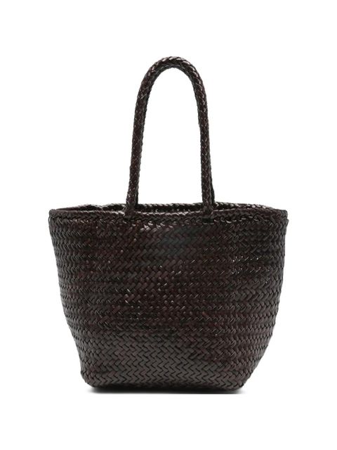 DRAGON DIFFUSION Small Grace basket tote bag - Brown - zdjęcie produktu nr 1