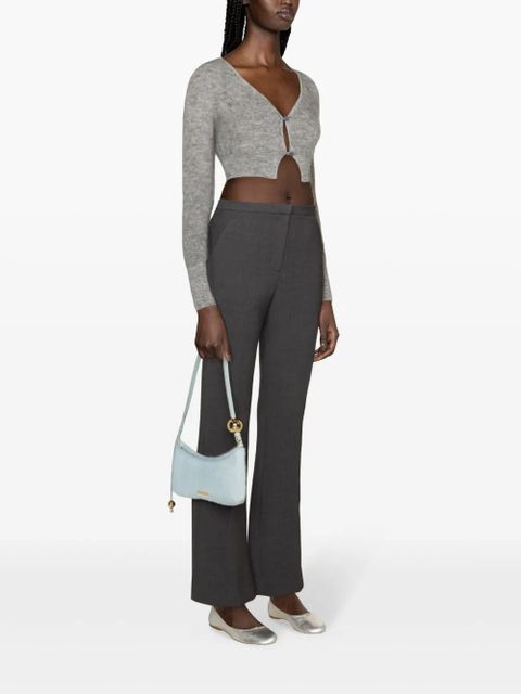 Jacquemus brushed-finish cardigan - Grey