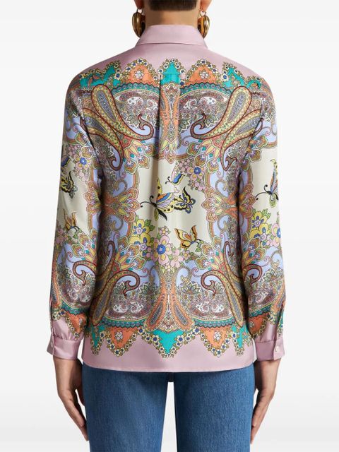 ETRO paisley-print shirt - Pink