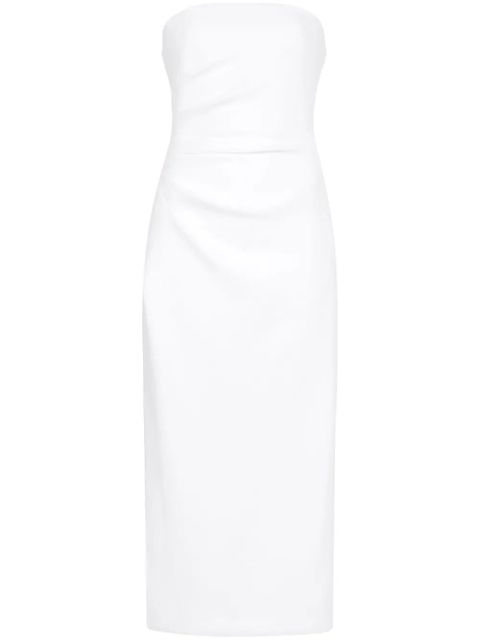 Proenza Schouler Shira strapless midi dress - White - zdjęcie produktu nr 1