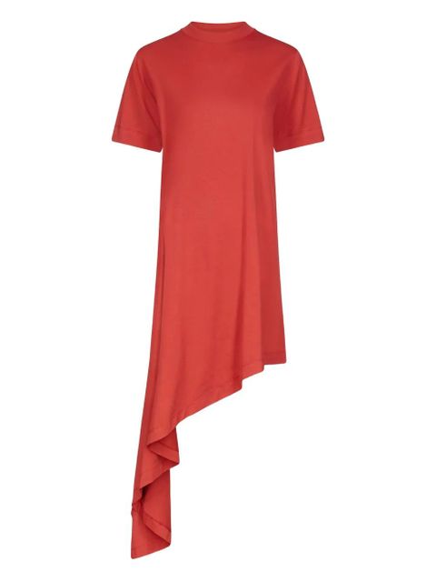 LouLou de Saison Igari ssymmetric pleated dress - Red - zdjęcie produktu nr 1
