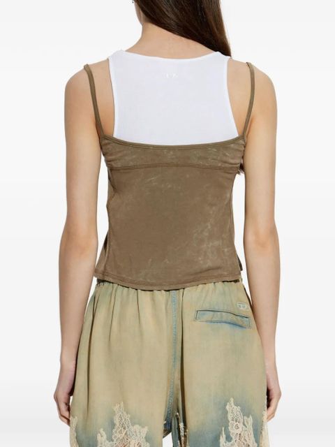 Diesel T-Olisse layered top - Brown
