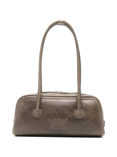 Marge Sherwood Soft zip-up shoulder bag - Grey - zdjęcie produktu nr 1