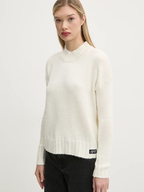 Superdry sweter z domieszką wełny
