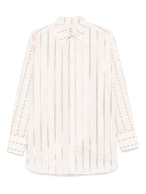 TOTEME striped shirt - Neutrals - zdjęcie produktu nr 1