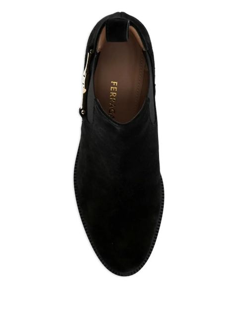 Ferragamo 30mm logo-detail boots - Black