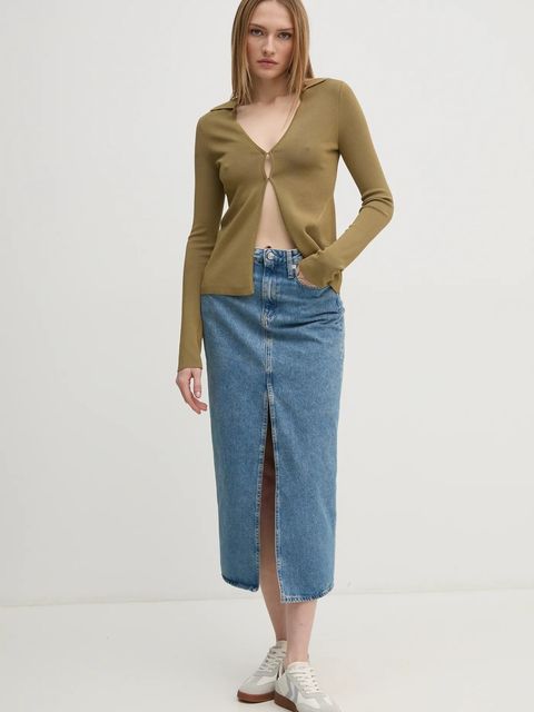 Calvin Klein Jeans spódnica jeansowa - zdjęcie produktu nr 1