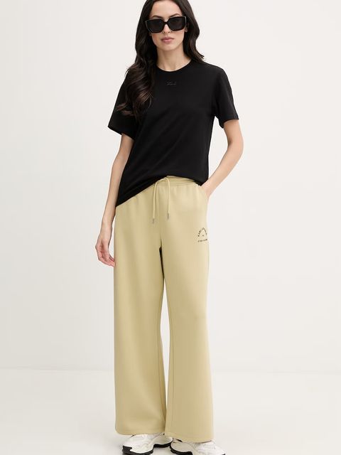 Karl Lagerfeld t-shirt basic damski bawełniany - zdjęcie produktu nr 1