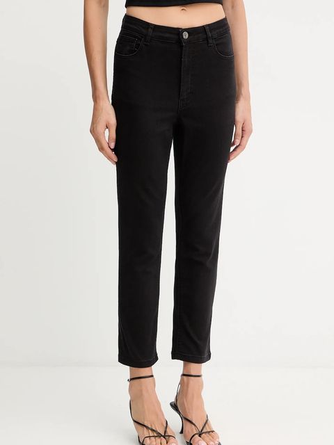 Gestuz jeansy damskie kolor czarny 10910083 - zdjęcie produktu nr 1