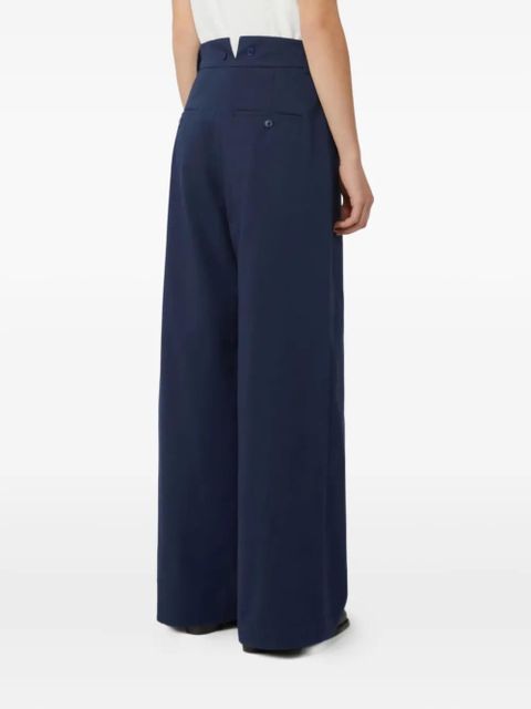 Weekend Max Mara wide-leg trousers - Blue