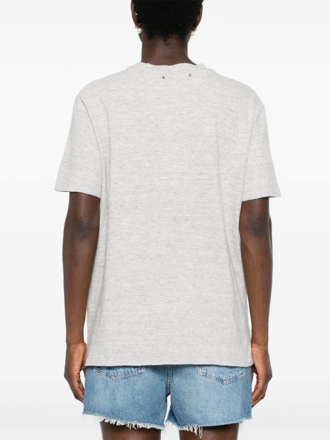 Golden Goose logo-print cotton T-shirt - Grey