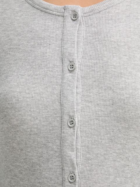 MUNTHE longsleeve GRACE kolor szary 247112324769