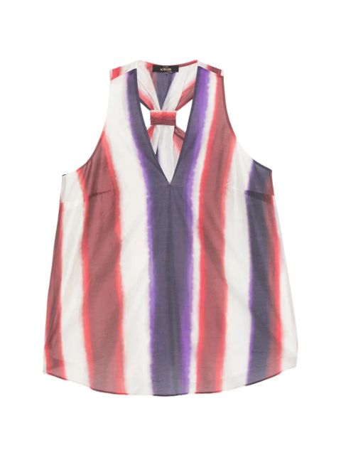 TWINSET striped racer-back top - Red - zdjęcie produktu nr 1