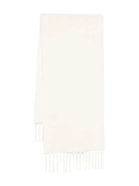 TOTEME brushed fringed scarf - Neutrals - zdjęcie produktu nr 1