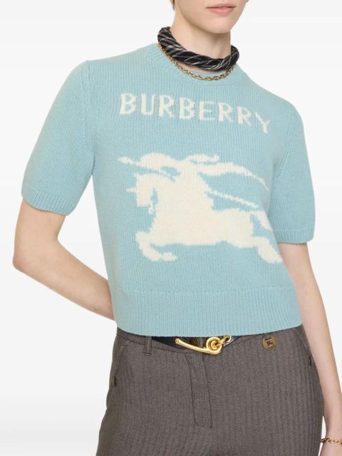 Burberry EKD short-sleeve sweater - Blue