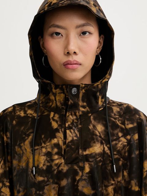 Rains poncho 18800 Cape W3 kolor brązowy przejściowa 18800