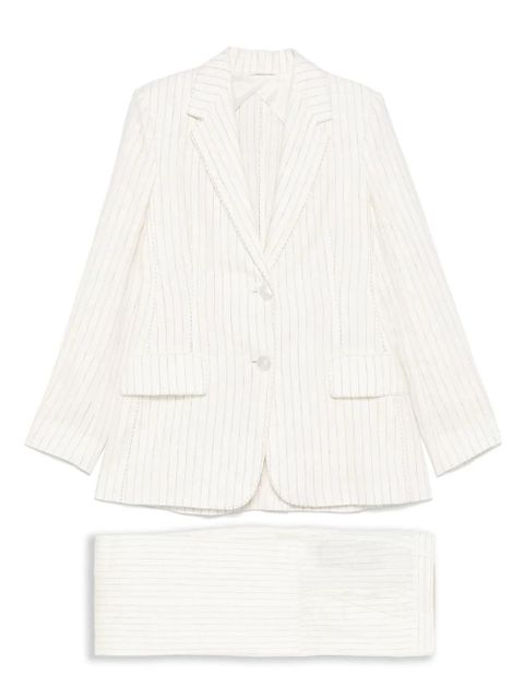 Max Mara striped suit - Neutrals - zdjęcie produktu nr 1