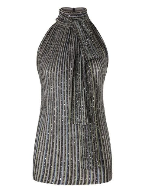 Missoni embellished halter top - Grey - zdjęcie produktu nr 1