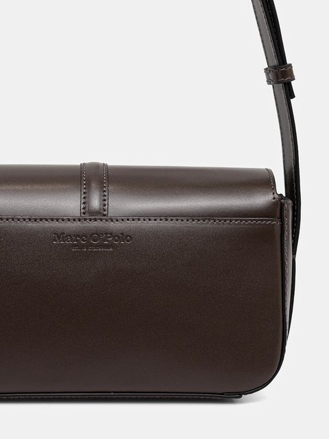 Marc O'Polo torebka skórzana kolor brązowy 5000009278