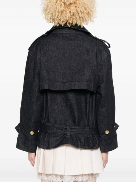 Self-Portrait denim jacket - Blue - zdjęcie produktu nr 2