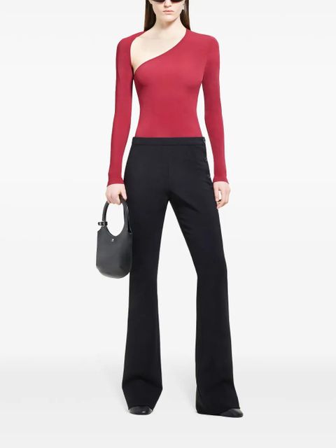 Courrèges Slash asymmetric top - Red - zdjęcie produktu nr 2