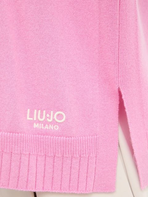 Liu Jo sweter wełniany damski kolor różowy lekki TF5180.MS026