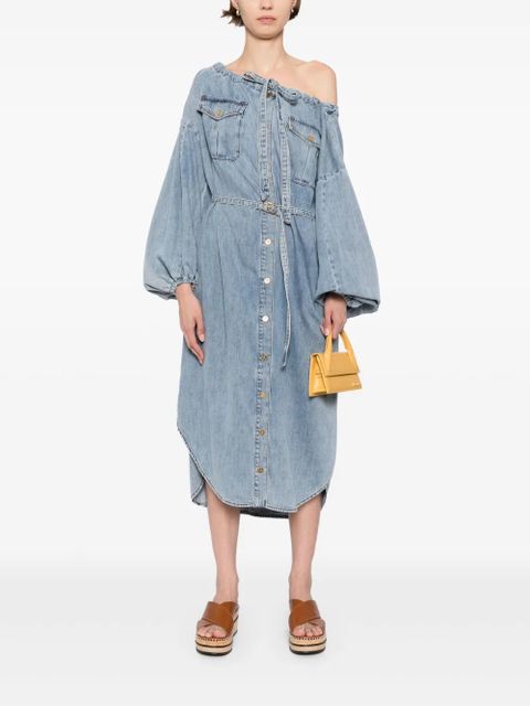 ZIMMERMANN denim midi tunic - Blue