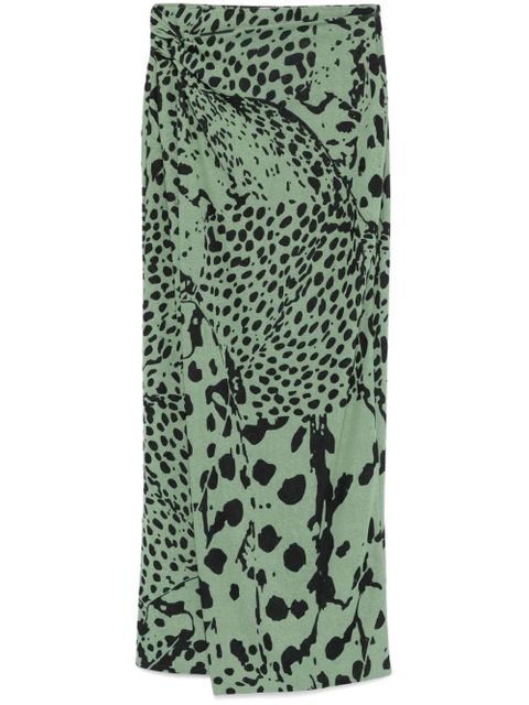 Nanushka Nesse midi skirt - Green - zdjęcie produktu nr 1