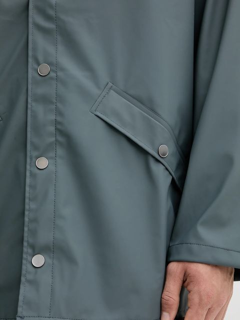 Rains kurtka 12010 Jacket kolor niebieski przejściowa 12010